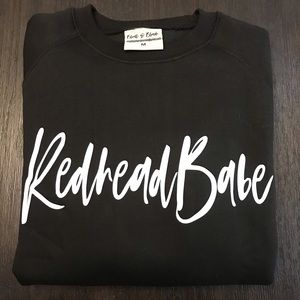 Blunt & Blonde “Redhead Babe” Sweater